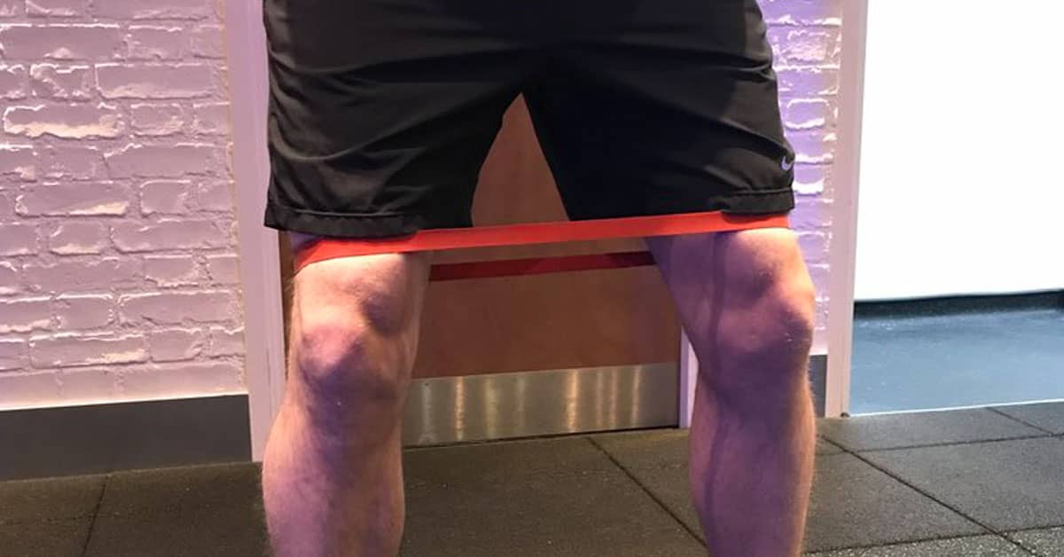 band exercise knee