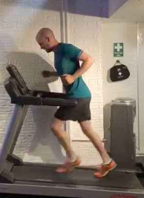 hill running poor posture